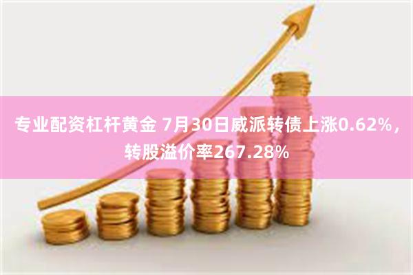 专业配资杠杆黄金 7月30日威派转债上涨0.62%，转股溢价率267.28%